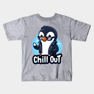 Chill Out: Penguin Cool Kids T-Shirt